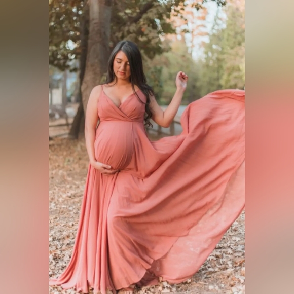 All About Love Rusty Rose Maxi Dress - Picture 9 of 9